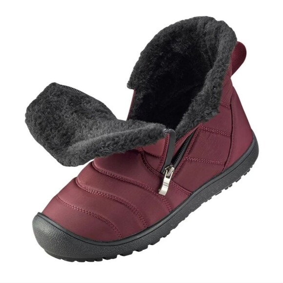New Silvert's Adaptive Dual Zipper Winter Boots Extra Wide Senior Women - Picture 6 of 6